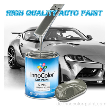 Gute Abdeckung 1K Aluminium Auto Refinish Farbe